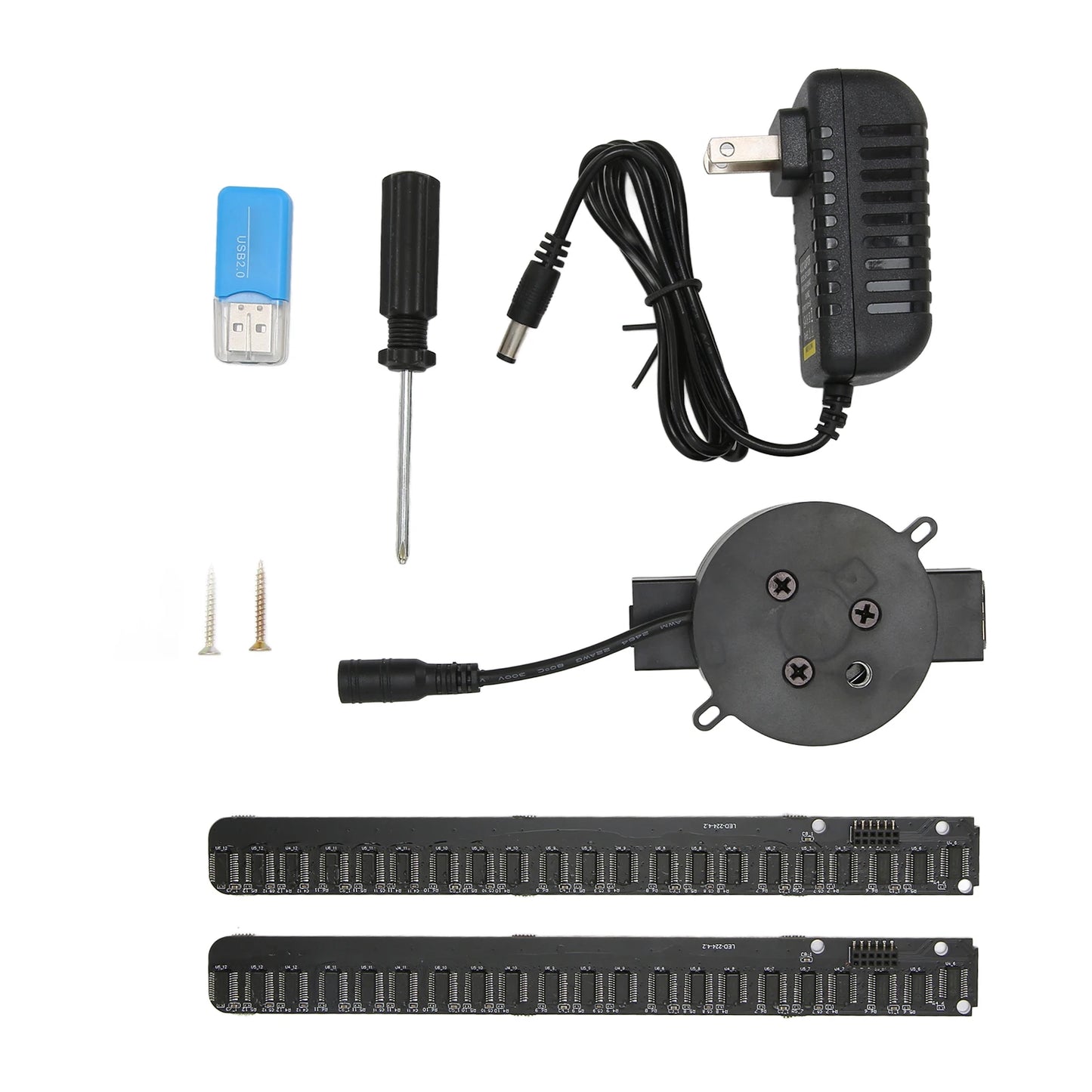 3D Hologram Fan Projector 16.5″ – WiFi LED Advertising Display (224 LEDs)